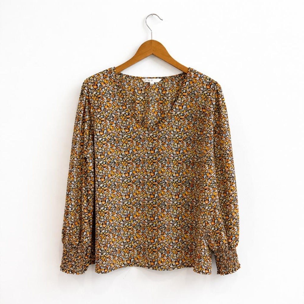 Cleo Multicolor Floral Blouse